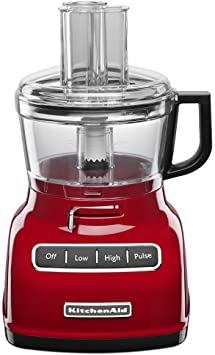 KitchenAid KFP0722ER 7-Cup Food Processor with Exact Slice System - Empire Red