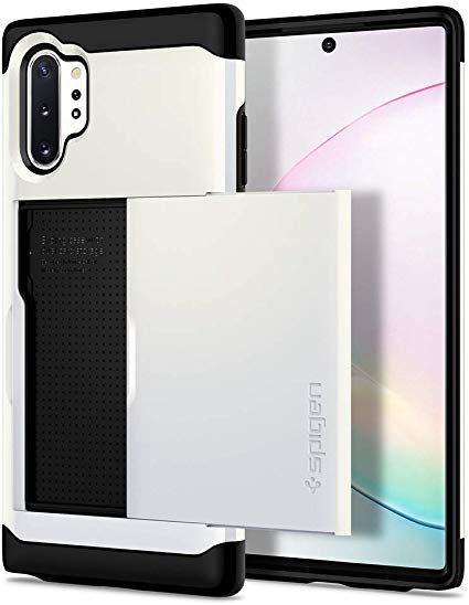 Spigen Slim Armor CS Designed for Samsung Galaxy Note 10 Plus Case (2019) - Glow White