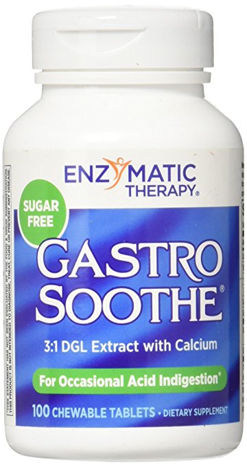 Enzymatic Therapy Gastrosoothe Chewable Tablets, 100 Count