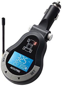 Accutire MS-4378GB Remote Tire Pressure Monitor System for Auto and Trailer