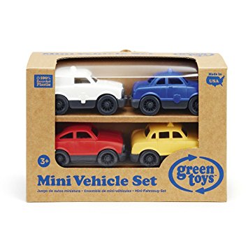 Green Toys  Mini Vehicle, 4-Pack