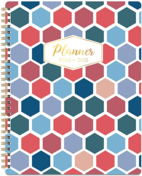 2020-2021 Planner - 2020-2021 Planner Weekly and Monthly Academic Planner from Jul. 2020 - Jun. 2021, 7.65'' x 9.85'', Check Boxes as to-Do List, Perfect for Your Home and Office