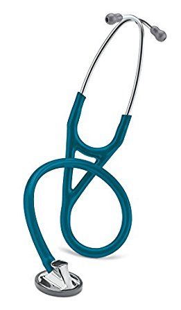 3M Littmann Master Cardiology Stethoscope, Caribbean Blue Tube, 27 inch, 2178