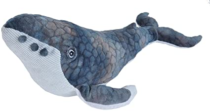 Wild Republic Humpback Whale Plush, Stuffed Animal, Plush Toy, Gifts for Kids, Cuddlekins 20 Inches