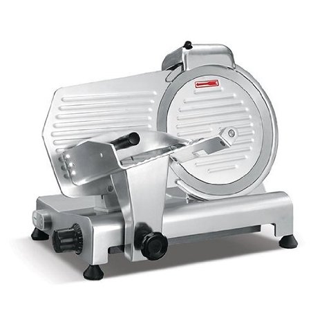 Presto PS-10 Anodized Aluminum Meat Slicer, Belt Drive Transmission, 10" Blade, 23-3/16" Width x 12-29/32" Height x 16-3/32" Depth