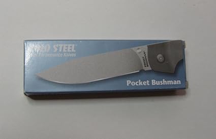 Bushman Pocket Folder W/ Clip Knife