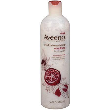 Aveeno Positively Nourishing Smoothing Body Wash, 16 Fl. Oz