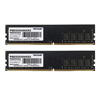 Patriot Memory Signature Line Series DDR4 64GB (2 x 32GB) 3200MHz UDIMM Kit,PSD464G3200K