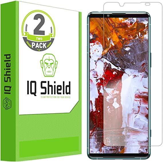 IQ Shield Screen Protector Compatible with Sony Xperia 5 III (2-Pack) Anti-Bubble Clear Film