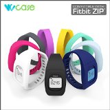 WoCase ZipBand Fitbit Zip Accessory Wristband Bracelet Collection 2015 Lastest Version Bundled or Single Band and Rainbow Pack FastenersSOLD SEPARATELY for Fitbit Zip Activity and Sleep Tracker Turn Your Fitbit Zip into Wearable FLEXFORCECHARGE Gift Ready Retail Package