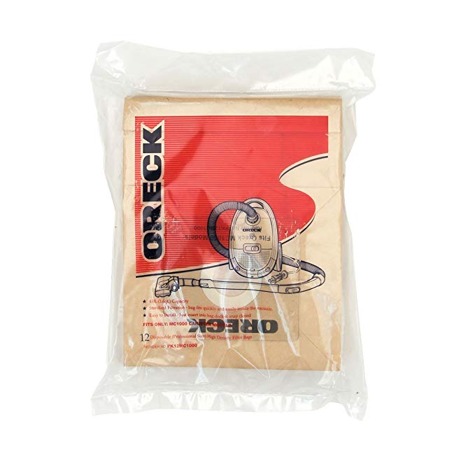 Oreck Quest Replacement HYPO Bags Pack Of 12