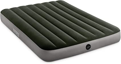 Intex Dura-Beam Standard Series Prestige Downy Airbed with Battery Pump