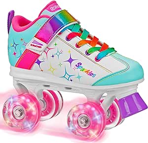 Roller Derby Sparkles Lighted Wheel Roller Skates