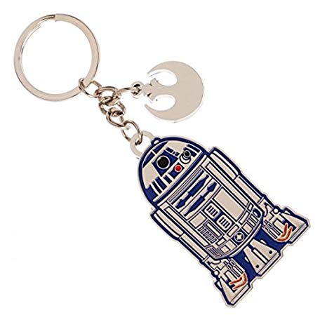 Star Wars R2-D2 / Rebel Alliance Metal Keychain