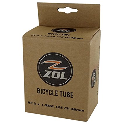 Zol Multipack Mountain Bike Bicycle Inner Tube 27.5" x1.95/2.125 PRESTA Valve48mm