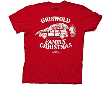 Christmas Vacation Griswold Family Christmas Red Adult T-Shirt Tee