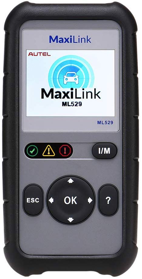 Autel Maxilink ML529 OBD2 Scanner Enhanced Scan Tool Check Engine Code Reader with Full OBD2 Functions for Turning off Car Check Engine Light