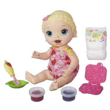 Baby Alive Super Snacks Snackin' Lily Blonde