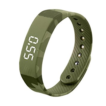 Smart Wristband,iGank T5 Sports Fitness Bracelet, No need to install app