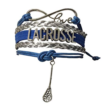 Infinity Collection Lacrosse Bracelet- Girls Lacrosse Bracelet- Lacrosse Jewelry for Lacrosse Players