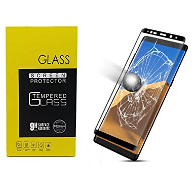 Galaxy Note 8 Screen Protector, [Full Coverage] [9H Hardness] Tempered Glass Screen Protector For Samsung Galaxy Note 8