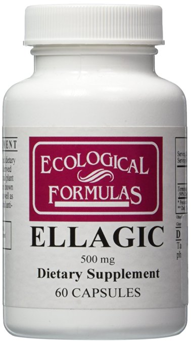 Ecological Formulas - Ellagic 500 mg 60 caps [Health and Beauty]