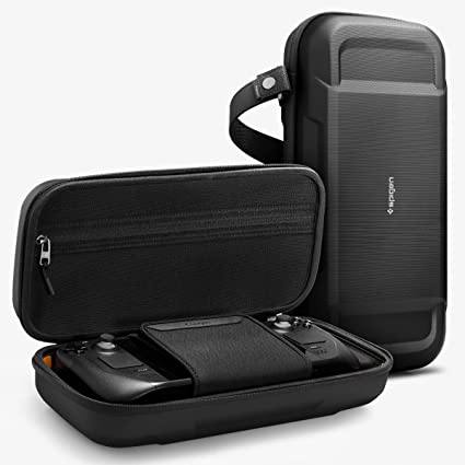 Spigen Rugged Armor Pro Pouch Hard Case Compatible with Steam Deck - Black