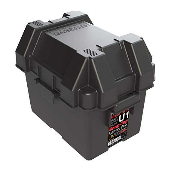NOCO HM082BKS Group U1 Snap-Top Battery Box for Mobility, Scooters, Lawn and Garden Batteries