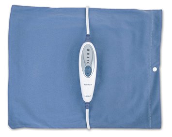 MaxHeat by SoftHeat Plus Heating Pad Moist/Dry, Full Size, 12-Inch by 15-Inch