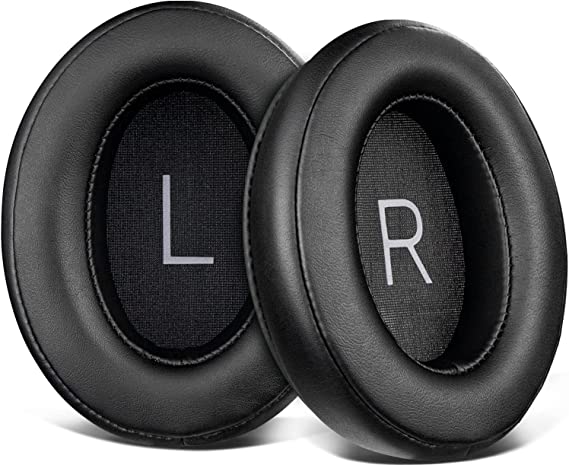 SOULWIT Protein Leather Earpads Replacement for Sennheiser Momentum 3 Wireless Noise Cancelling Over/Around-Ear Headphones, Ear Pads Cushions with Soft Noise Isolation Memory Foam