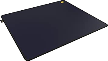 ENDGAME GEAR MPC 450 Gaming Mouse Pad - 17.72 x 15.75 inches - Large Desk Pad for Keyboard and Mouse - Cordura Fabric - Stitched Edge -Bottom from Natural Rubber Desk Mat - Navy Blue