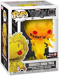 Funko Pop! Marvel Venomized Human Torch Exclusive Vinyl Figure