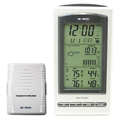 Dr Tech® WF-1070T Wireless Humidity Temperature Weather Station Series