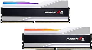 G.SKILL DDR5 RAM DDR5-6400 32GB Memory C32 Trident Z5 RGB K2, Black, F5-6400J3239G16GX2-TZ5RS