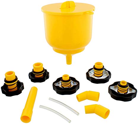 ABN Coolant Funnel Kit Radiator Spill Free Funnel Auto Coolant Flush Kit No Spill Funnel Radiator Funnel Fill Kit