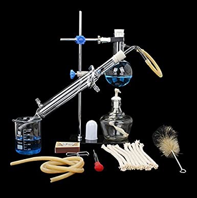 New Distillation Device Set Pure Hydrosol/Water/Home Distiller Essential Oil Extraction Chemical Experiment Equipment 100ml