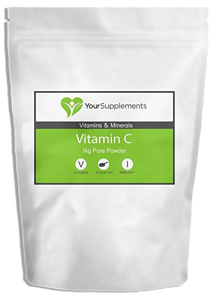 Your Supplements - Pure Vitamin C Powder - Ascorbic Acid (1kg)