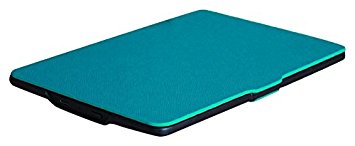 Gvirtue Kindle Paperwhite Case Cover The Thinnest Lightest PU Leather Smart Cover w/ Auto Wake/Sleep for All Kindle Paperwhite (Fits All versions: 2012, 2013, 2014, 2015 New 300 PPI) Blue