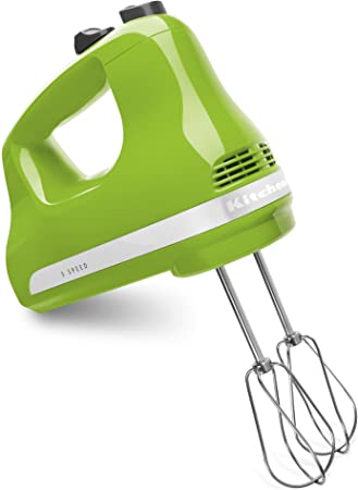 KitchenAid KHM512GA 5-Speed Ultra Power Hand Mixer, Green Apple