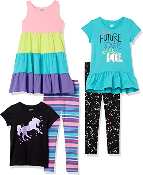 Spotted Zebra girls Dress, Tunics, Leggings Mix-and-Match Outfit/Gift Sets