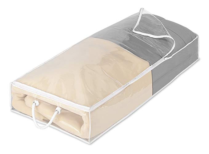 Whitmor Zippered Underbed Bag, Jumbo