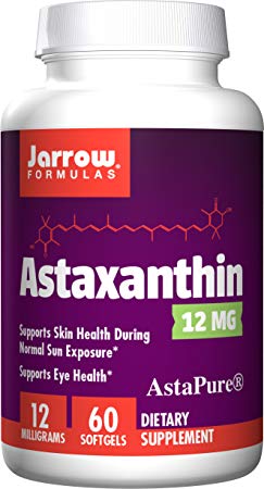 Jarrow Formulas Astaxanthin, 12 mg, 60 Softgels