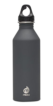 Mizu M8 Stainless Steel Single-Wall Water Bottle, 27oz