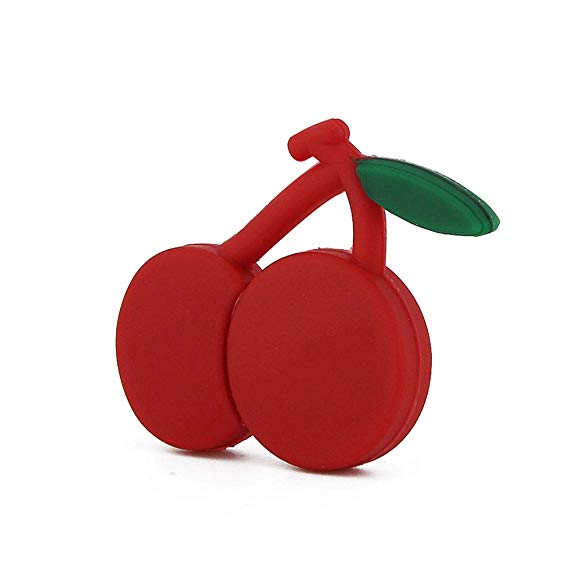 CHUYI Cute and Creative Fruit Series Cherry Shape 16GB USB 2.0 Flash Drive Pendrive Data Storage Memory Stick Jump Drive Lovely Thumb Drive U Disk Xmas Gift