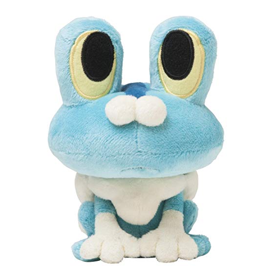 Pokemon Center Original 5-1/2 Inch Froakie Plush Doll (Keromatsu)