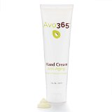 Avo365 - Anti-Aging Hand Cream made with Cold Pressed Avocado Oil Ceramide-3 Edelweiss Plant Stem Cell Carrot Seed Rosehip and Pomegranate