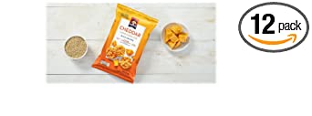 Quaker Rice Crisps, Gluten Free, Cheddar Cheese, 3.03oz Bags, 12 Count