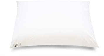 ComfyComfy Buckwheat Hull Pillow, Standard Size (20” x 26”), with Extra 2 lbs of Buckwheat Hulls, Breathable for Cool Sleep, Canada Grown Buckwheat and Durable Cotton Twill, with Custom Pillowcase