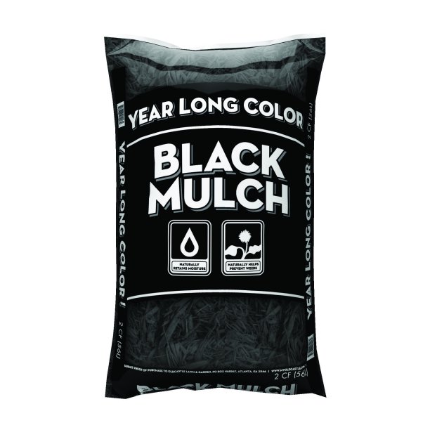 Year Long Mulch, Black, 2 cu ft