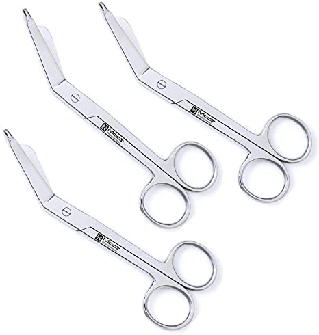 Lister Bandage Scissors 3 PCs Set Made of High Grade Surgical Stainless Steel Size 5.5"Macs-0364 (3)